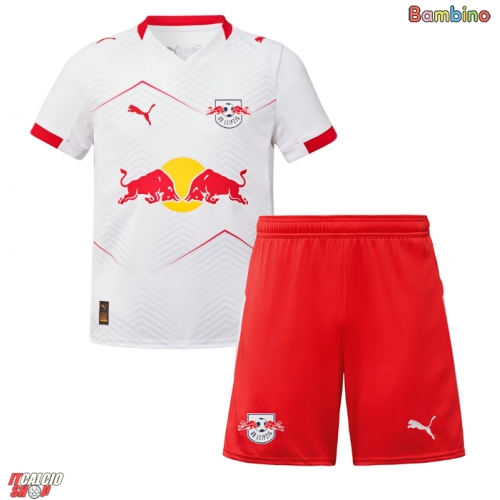 RB Leipzig Kevin Kampl #44 Prima Maglia Bambino 2025-26 Manica Corta (+ Pantaloni corti)